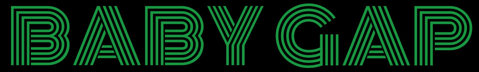 Zoomed In Baby Gap Logo